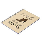 De juiste schoenen notitieboek (Linkerzijde)