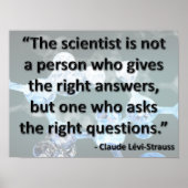 De juiste vragen stellen poster (Voorkant)