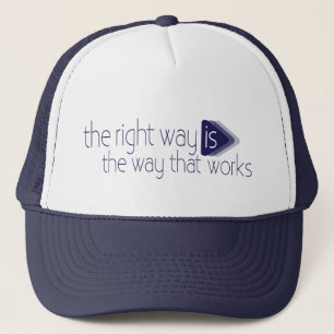 de juiste weg is de manier waarop het slogan pet w