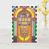 De Juke-box van Rockin Kaart (Gele Bloem)