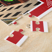 De Jukebox Diner Legpuzzel (Zijkant)