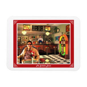 De Jukebox Diner Magneet