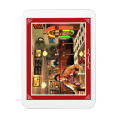 De Jukebox Diner Magneet (Verticaal)
