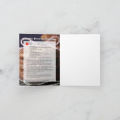 De jumbo Koekjes van de Brownie Kaart (Binnen)