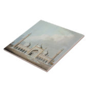 De Jummah Musjed, Delhi, bord XXIII uit 'Orient' Tegeltje (Zijkant)