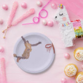 De #Jump voor de #Basketball #Hoop Papieren Bordje (Feest)