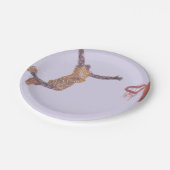 De #Jump voor de #Basketball #Hoop Papieren Bordje (Gekanteld)