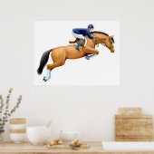 De Jumper-paarse Show afdrukken Poster (Keuken)