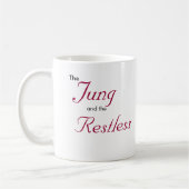 De jung en de Restless - Gepersonaliseerd Koffiemok (Links)