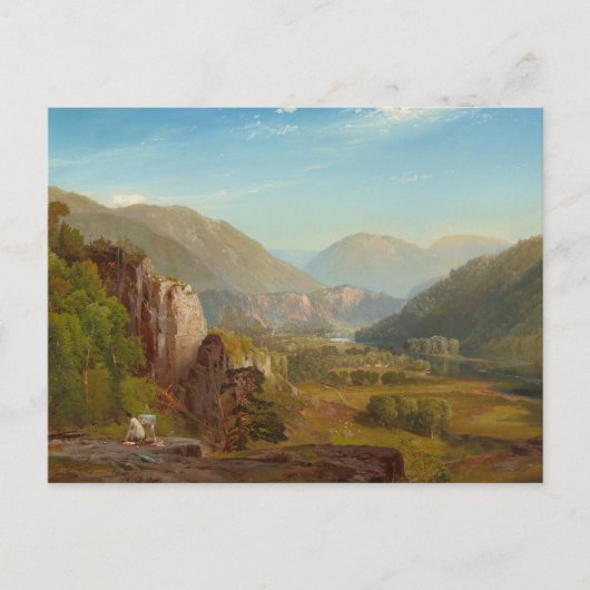 De Juniata rivier, Pennsylvania, door Thomas Moran Briefkaart (Voorkant)