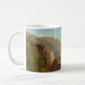 De Juniata rivier, Pennsylvania, door Thomas Moran Koffiemok (Links)