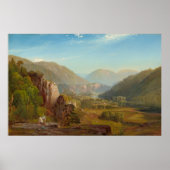 De Juniata rivier, Pennsylvania, door Thomas Moran Poster (Voorkant)