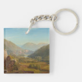 De Juniata rivier, Pennsylvania, door Thomas Moran Sleutelhanger (Achterkant)