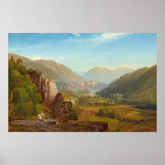 De Juniata - Thomas Moran Fine Art Poster (Voorkant)