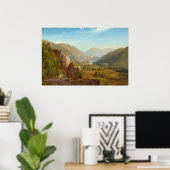 De Juniata - Thomas Moran Fine Art Poster (Thuiskantoor)