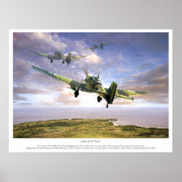 De Junkers Ju 87 " Stuka " Poster