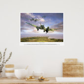 De Junkers Ju 87 " Stuka " Poster (Keuken)
