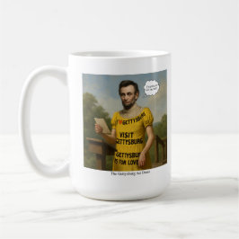 De jurk van Gettysburg Koffiemok
