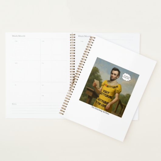 De jurk van Gettysburg Planner (Display)