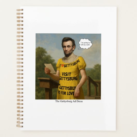 De jurk van Gettysburg Planner (Voorkant)