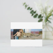 De jurken, Fernand Khnopff Briefkaart (Staand voorkant)