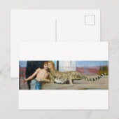 De jurken, Fernand Khnopff Briefkaart (Voorkant / Achterkant)