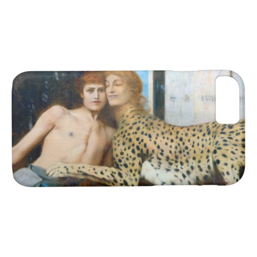 De jurken, Fernand Khnopff Case-Mate iPhone Case (Achterkant (Horizontaal))