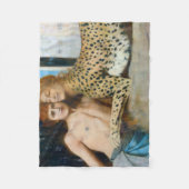 De jurken, Fernand Khnopff Fleece Deken (Voorkant)