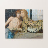 De jurken, Fernand Khnopff Legpuzzel (Horizontaal)