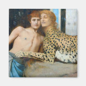 De jurken, Fernand Khnopff Magneet (Voorkant)