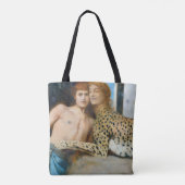 De jurken, Fernand Khnopff Tote Bag (Achterkant)