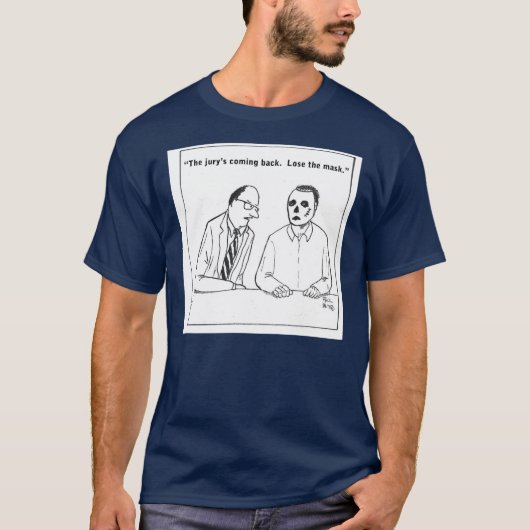 De jury komt terug. t-shirt (Voorkant)