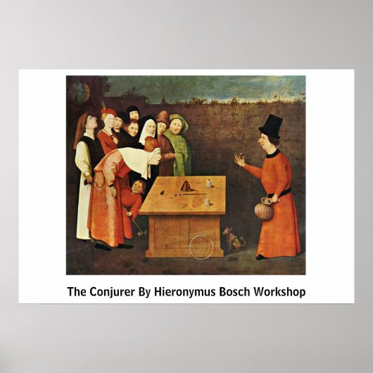 De jury van de workshop Hieronymus Bosch Poster (Voorkant)