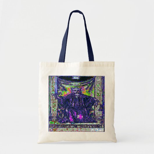 De Justice Tarot Card Tote Bag (Voorkant)