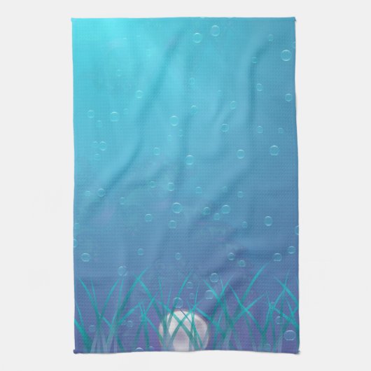 De juweel van de Zee Kitchen Towel Theedoek (Verticaal)