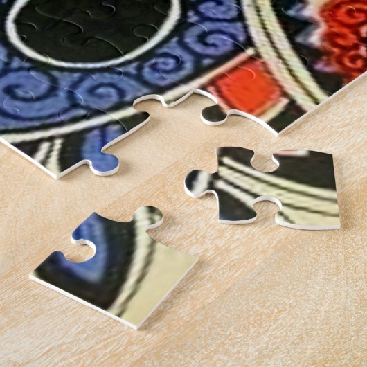 "De juwelen zijn" Art Deco van Jose Carlos Legpuzzel (Zijkant)