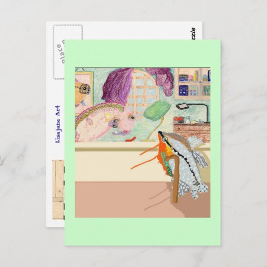 De juwelier briefkaart (Voorkant / Achterkant)