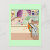 De juwelier briefkaart (Voorkant)