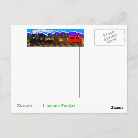 De juwelier briefkaart (Achterkant)