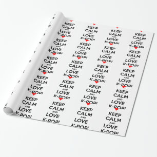 De k-Pop van de liefde! Cadeaupapier