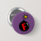 de k-trein ronde button 5,7 cm (Voorkant /achterkant)