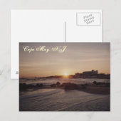 De kaap mag Zonsondergang Briefkaart (Voorkant / Achterkant)