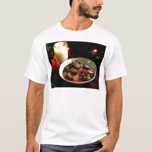 De Kaars van het Koekje van Kerstmis T-shirt