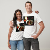 De Kaars van het Koekje van Kerstmis T-shirt (Unisex)