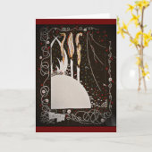 De Kaarsen van de Woorden van Byrd op Zwarte Kaart (Gele Bloem)