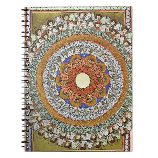 De kaarsjes van Angels (Hildegard von Bingen) Notitieboek (Voorkant)