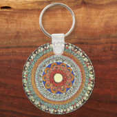 De kaarsjes van Angels (Hildegard von Bingen) Sleutelhanger (Voorkant)