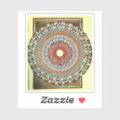 De kaarsjes van Angels (Hildegard von Bingen) Sticker (Vel)