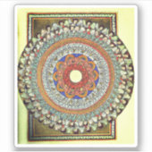 De kaarsjes van Angels (Hildegard von Bingen) Sticker (Voorkant)