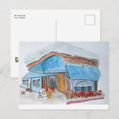 De kaarskoffie briefkaart (Voorkant / Achterkant)